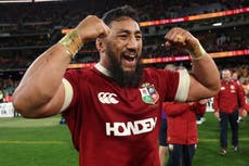 Bundee Aki reveals Lions sacrifice: ‘I have a newborn child who I haven’t met yet’
