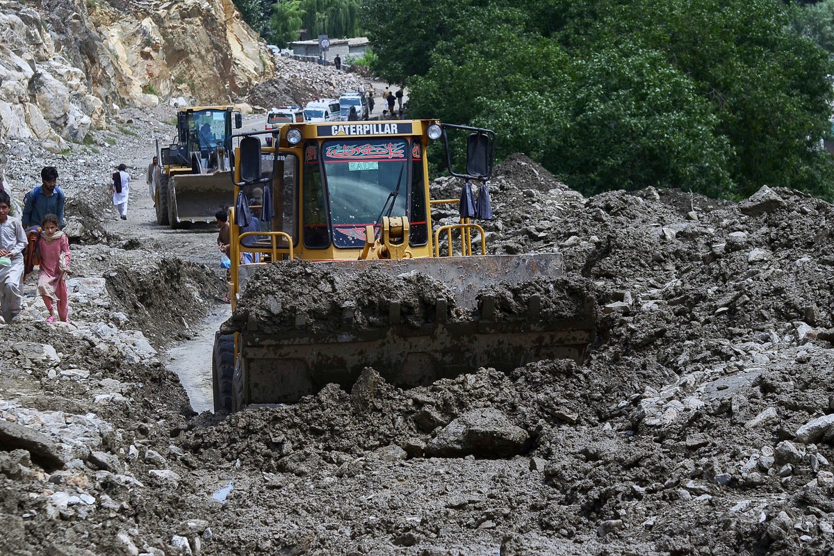 Glacial floods alert issued for northwest Pakistan with more heavy rain forecast