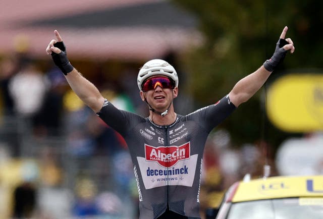 <p>Kaden Groves took a solo victory on stage 20 of the Tour de France</p>