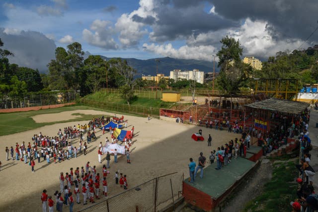 <p>The Trump administration denied Venezuela team visa earlier this month to travel to South Carolina for Senior League World Series, which team says was result of the travel ban (file art). </p>