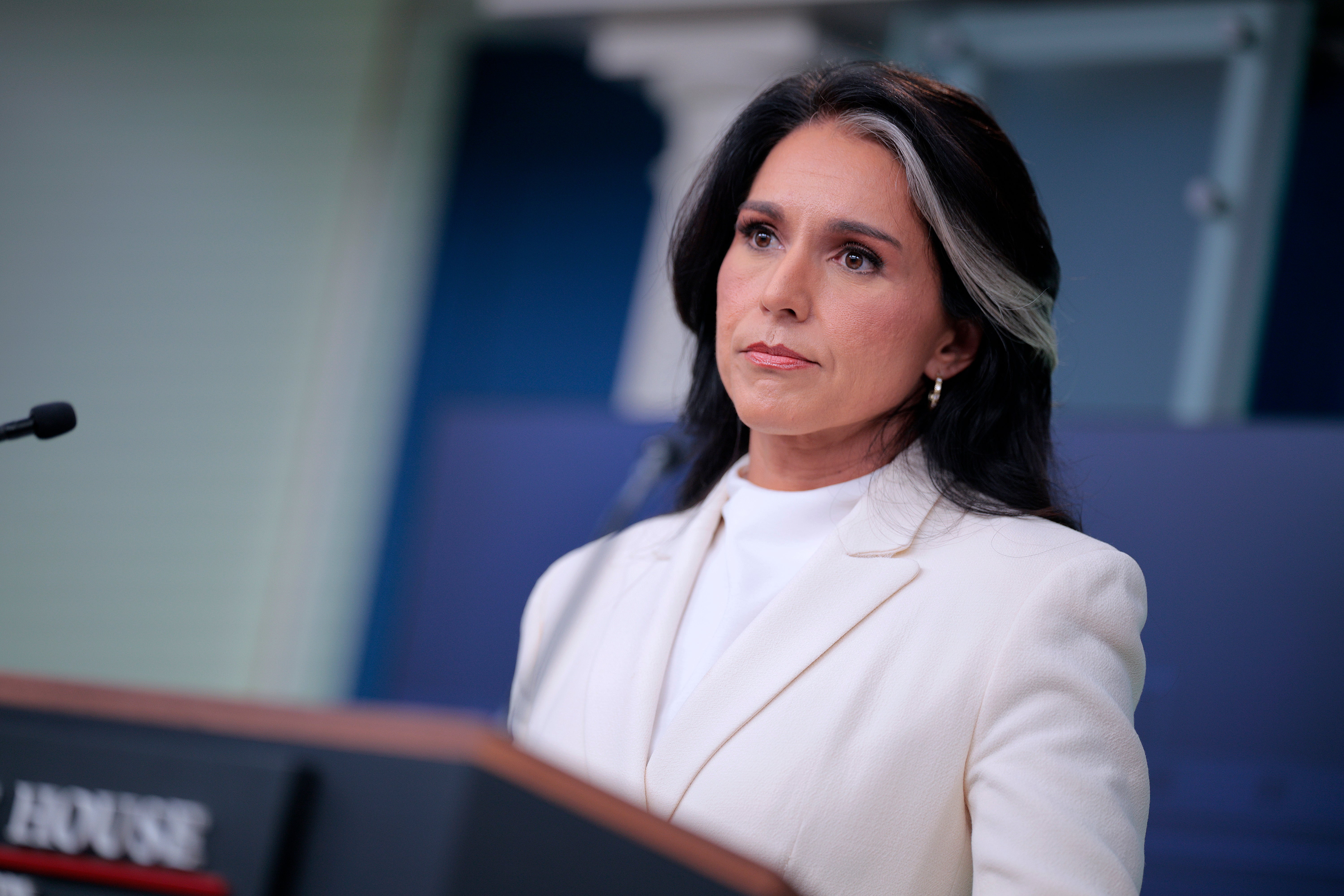 Gabbard released a report accusing Obama and his government of committing a ‘treasonous conspiracy’ to subvert the 2016 election — findings that Democrats have called a distraction from the Jeffrey Epstein firestorm