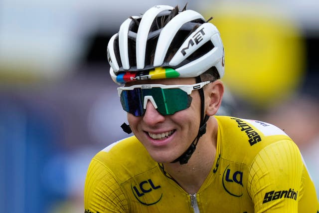 <p>Tadej Pogacar secured the yellow jersey again with a dominant performance in France</p>