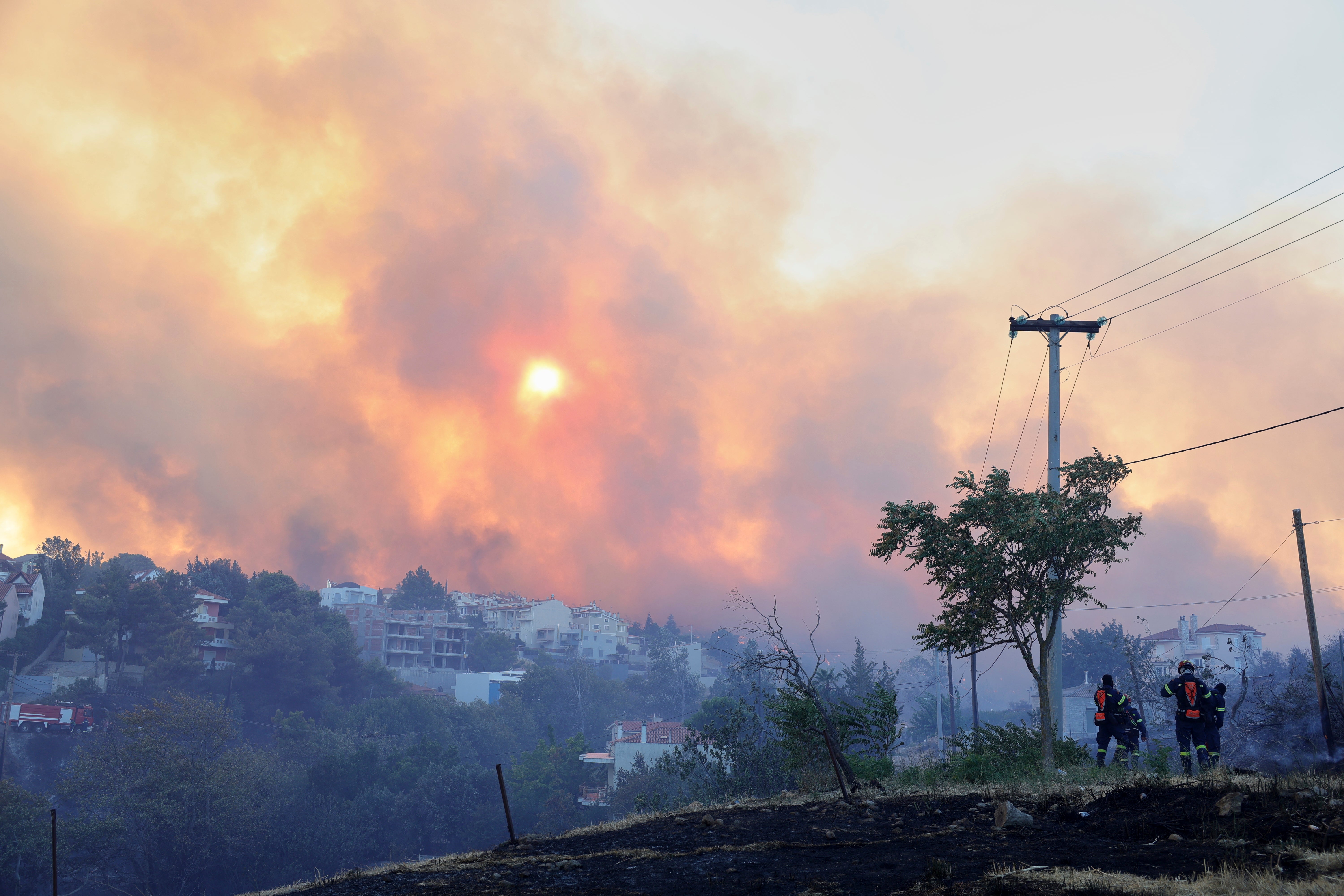 Greece Wildfire
