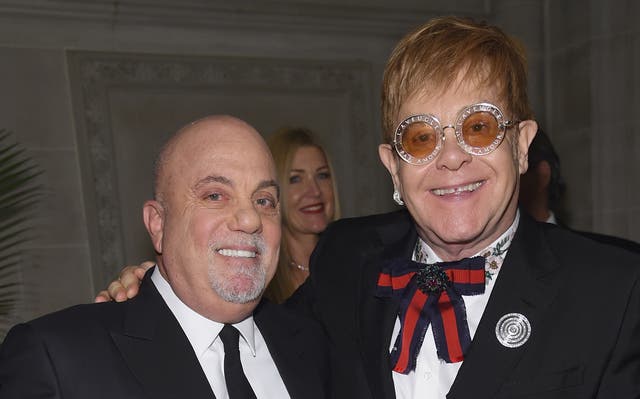 <p>Billy Joel admitted that there was once 'bad blood' between him and Elton John </p>