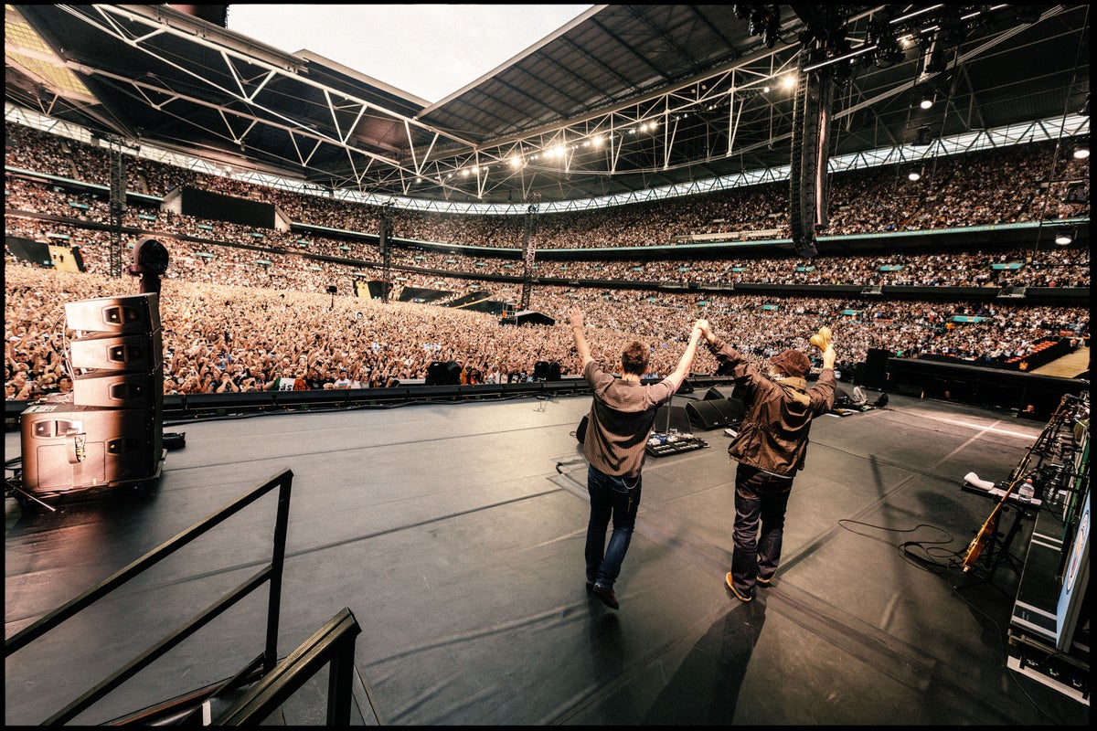 Man dies after falling at Oasis Wembley Stadium concert
