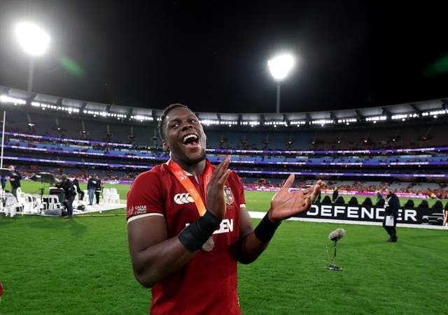 <p>Maro Itoje led the Lions to second Test and series victory in Australia</p>