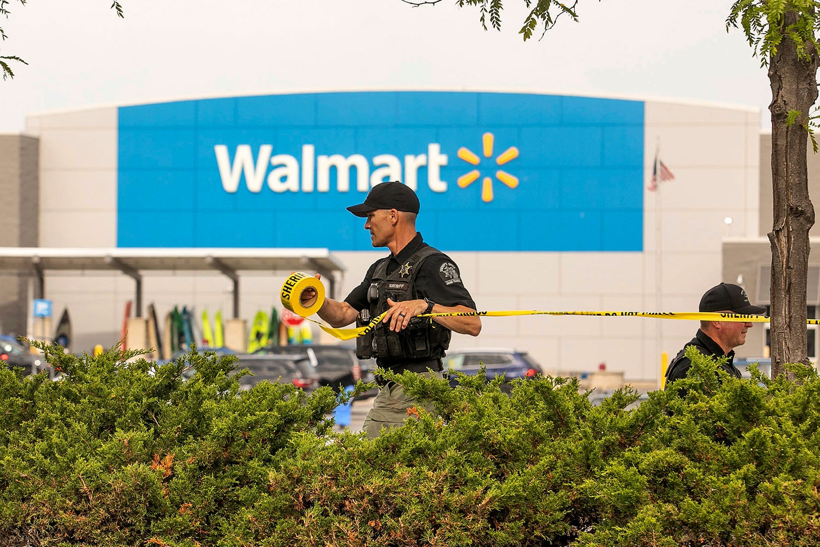 A suspect has been taken into custody after at least 11 people were stabbed in what appears to be a ‘random’ attack at a Walmart in Michigan. Witnesses described the scene as “something out of the movies” as law enforcement swarmed the area following reports of violence