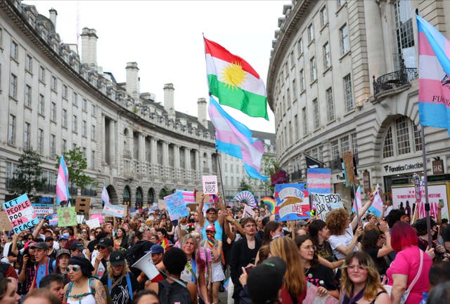 <p>‘2025 continues to be a horrific year for human rights. But thanks to everyone who marched and made history, today, the future for trans people feels a little brighter’</p>