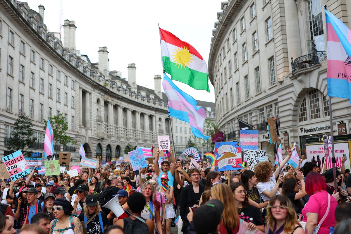 Voices: This weekend, 100,000 people stood up to fight against the demonisation of trans people