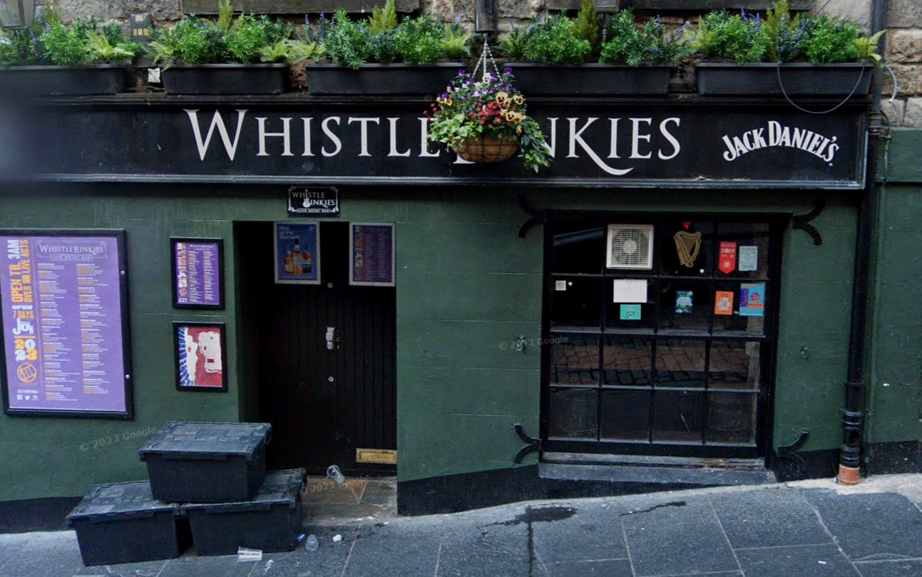 Two comedians have first performed in whistlebinks