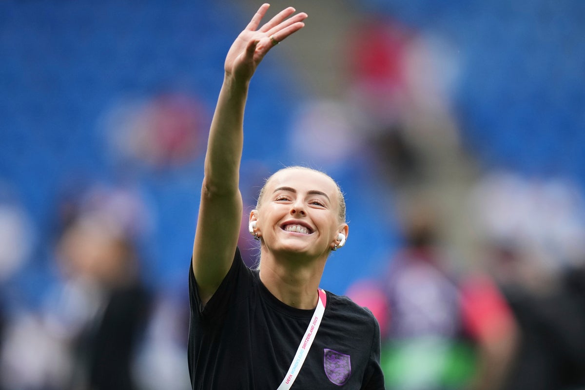 England v Spain live: Build-up to Euro 2025 final as Lionesses make surprise change to line-up