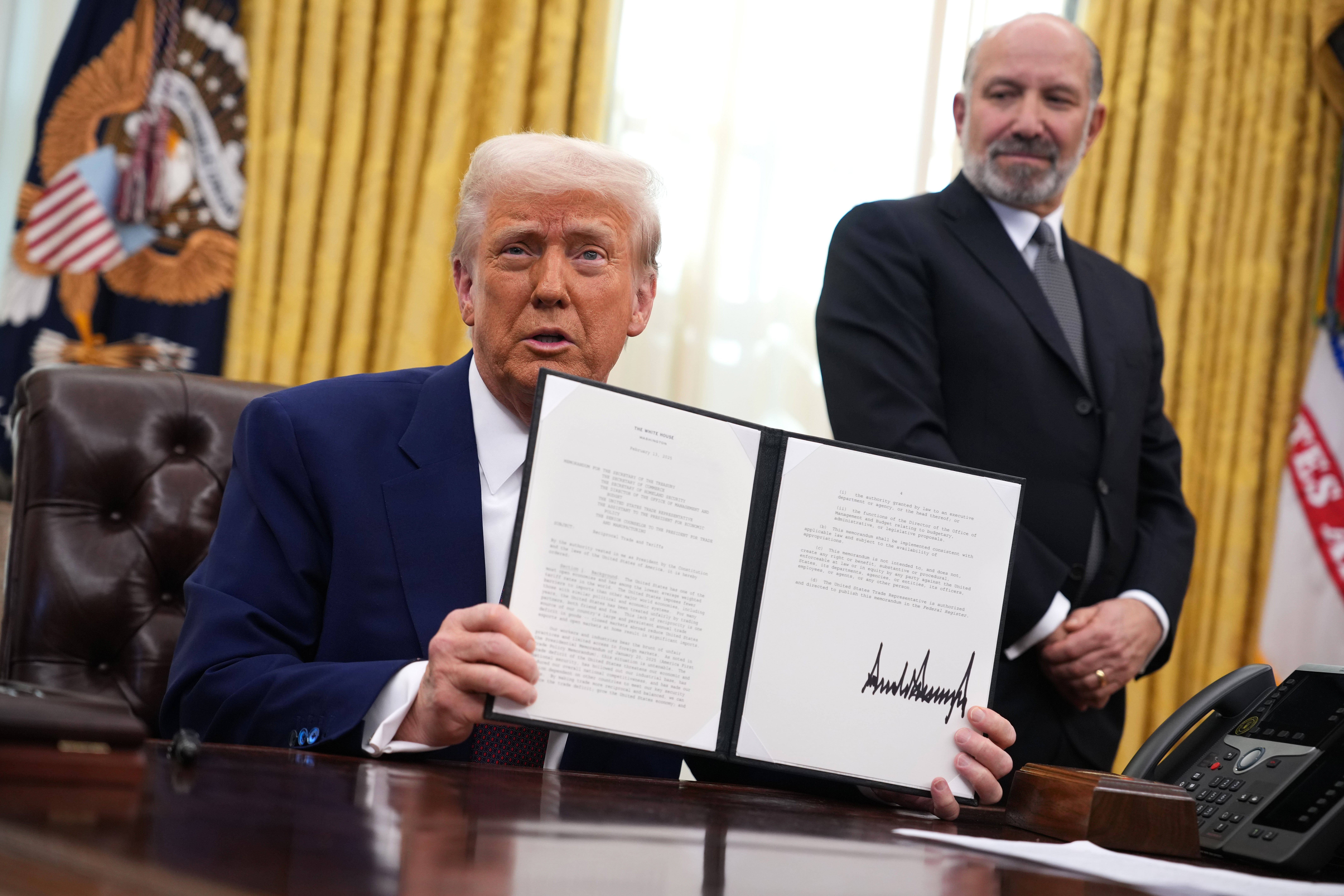 Lutnick’s statements are the latest in the ever-changing saga to get Trump’s tariff plan off the ground.
