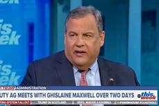 Chris Christie says deputy AG interviewing Maxwell was ‘highly unusual’ and blasts Blanche for going alone