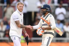 England denied as Ravindra Jadeja and Washington Sundar earn India dogged draw in fourth Test