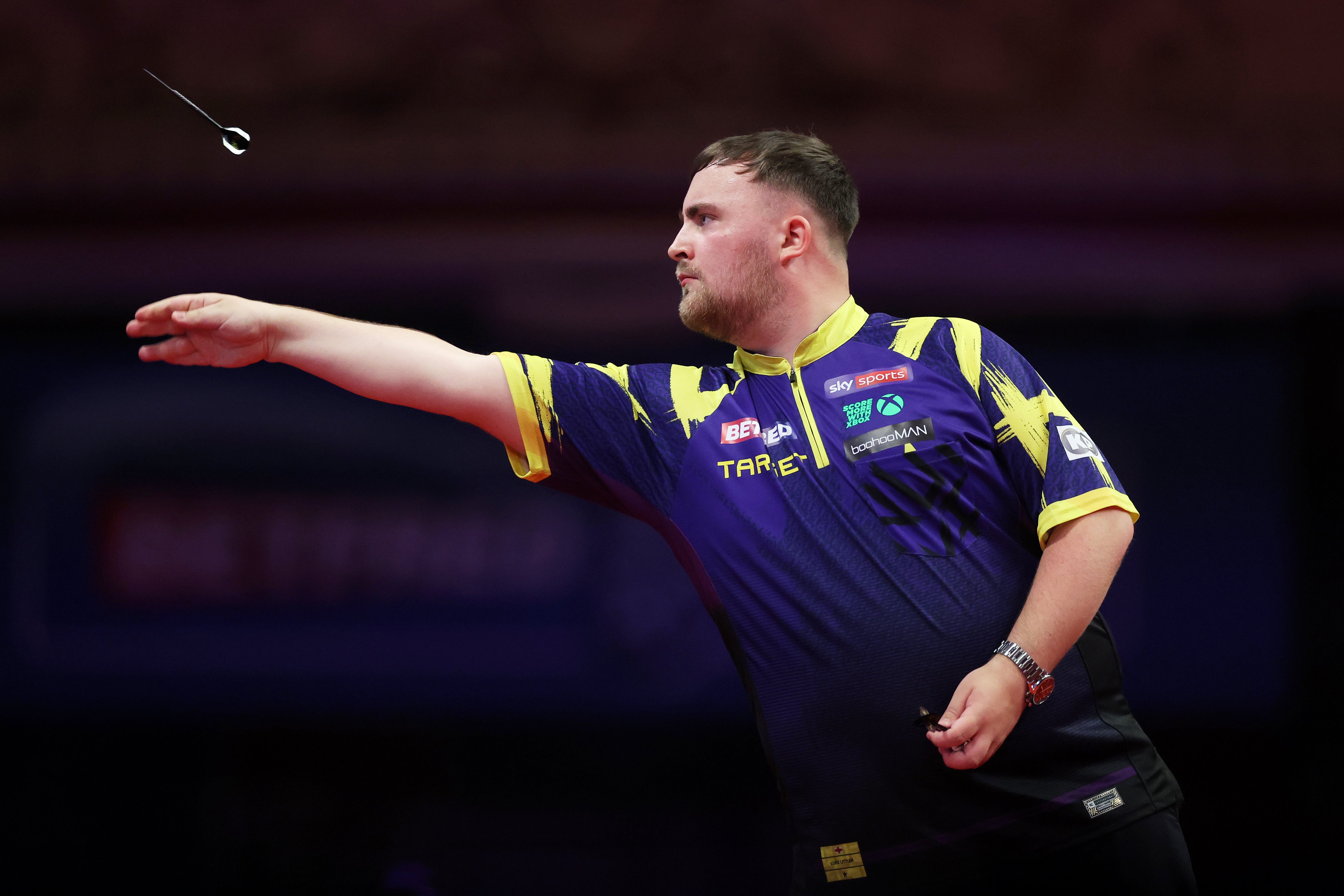 Littler is into the final of the World Matchplay and can add to his World Championship crown