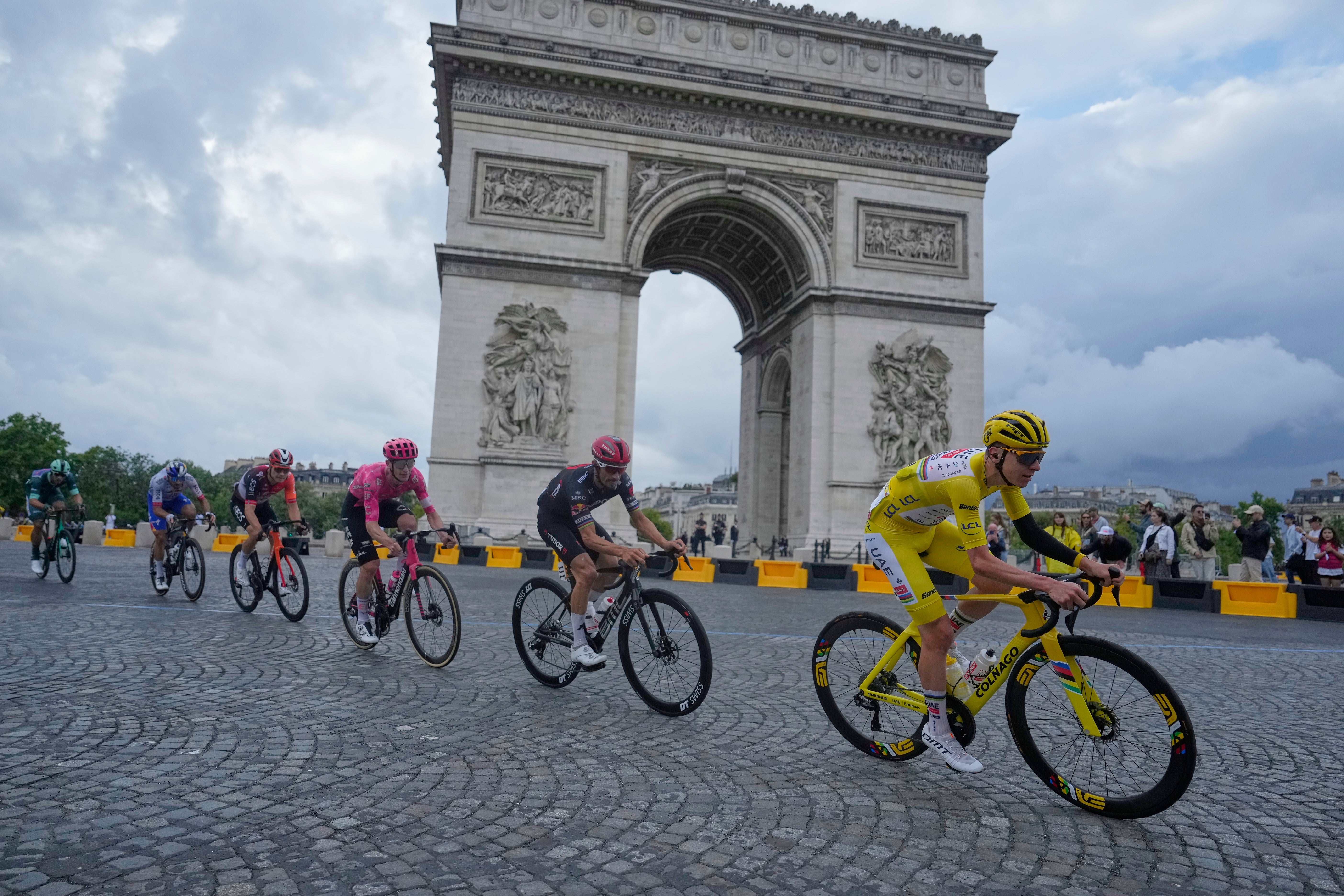 Tadej Pogacar claimed another Tour de France title
