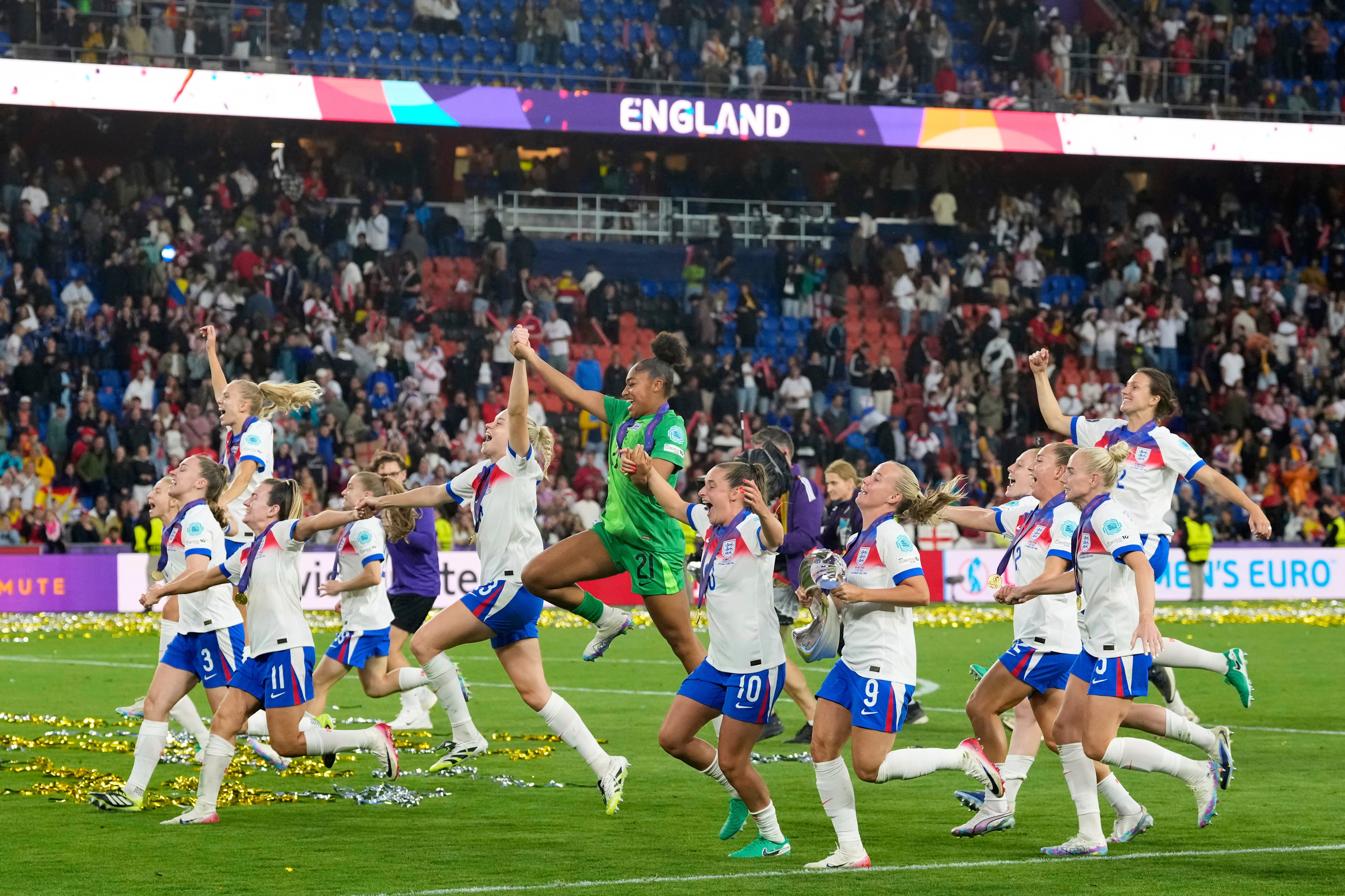 APTOPIX Euro 2025 Final England Spain Soccer