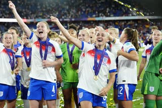 England beat Spain on penalties in the Euros final on Sunday (Nick Potts/PA)