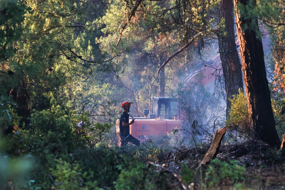 2 volunteers die fighting Turkey wildfires, raising deaths to 17 since late June