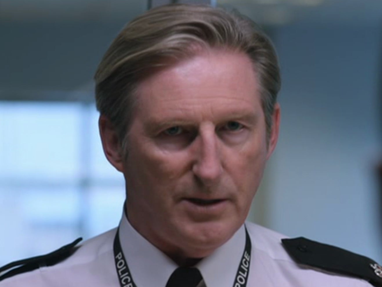 Adrian Dunbar as Ted Hastings in ‘Line of Duty’