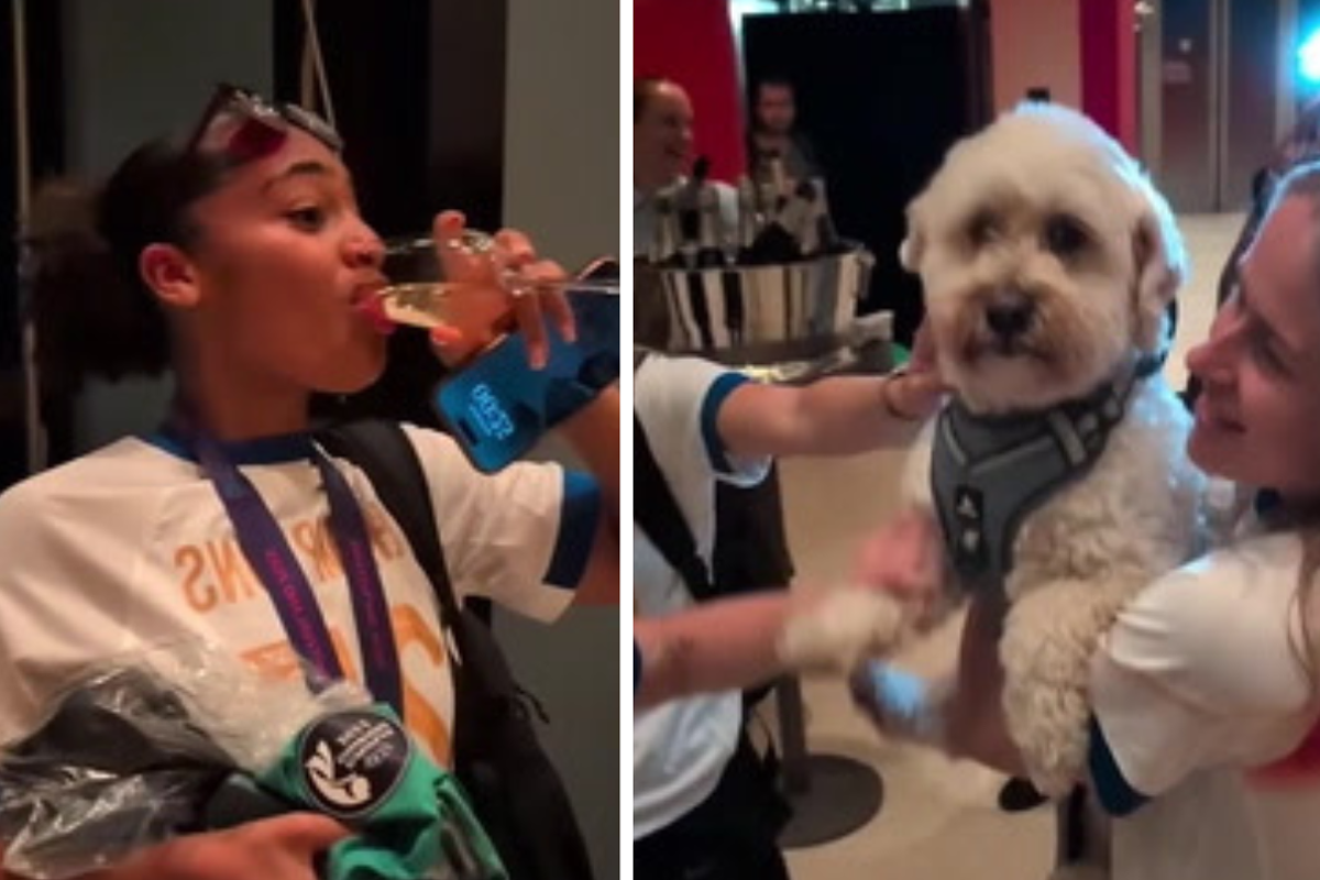 Lionesses party until 4am celebrating Euro 2025 win with champagne and a very special guest
