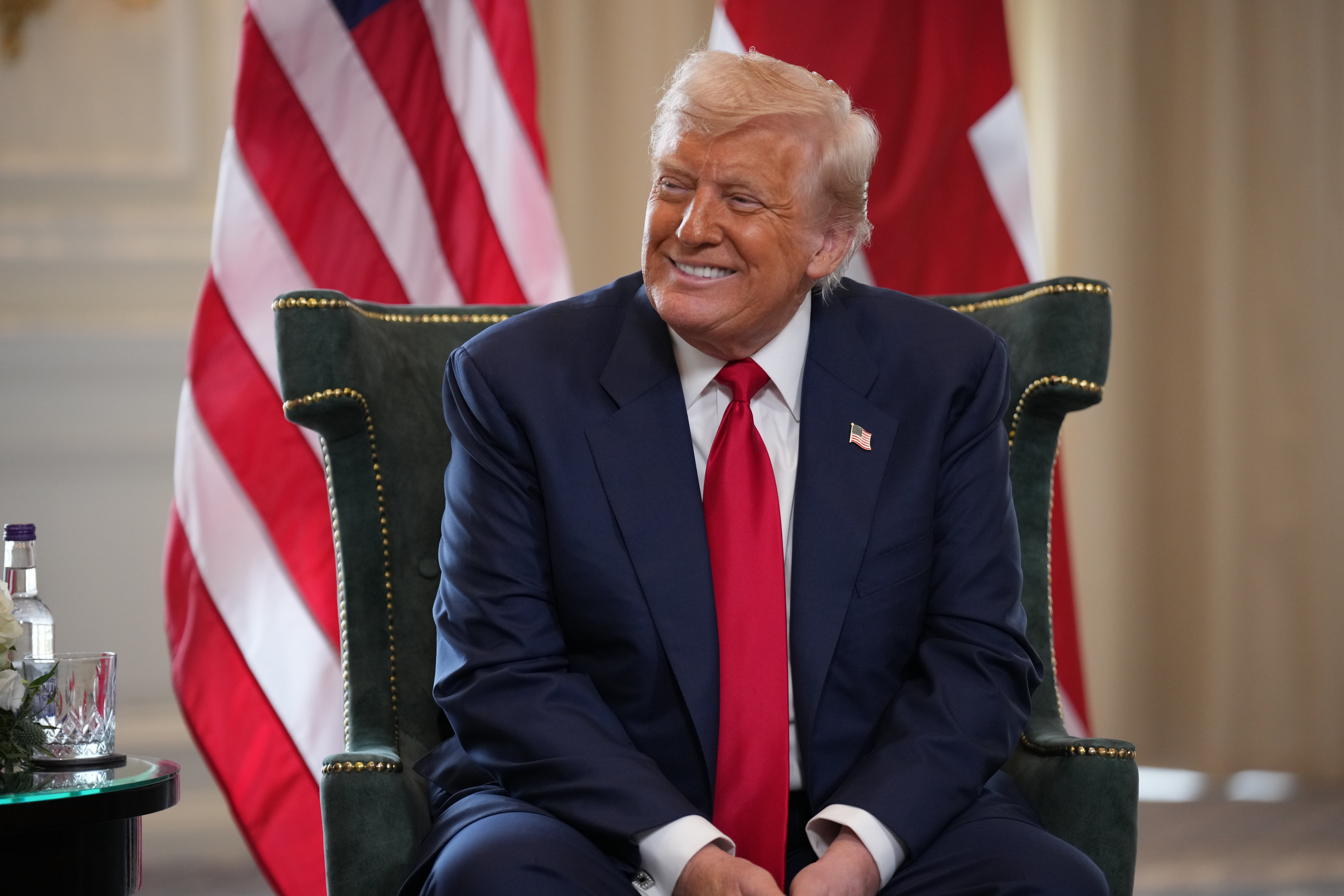 President Donald Trump said that he turned down an invitation to Jeffrey Epstein’s notorious island.