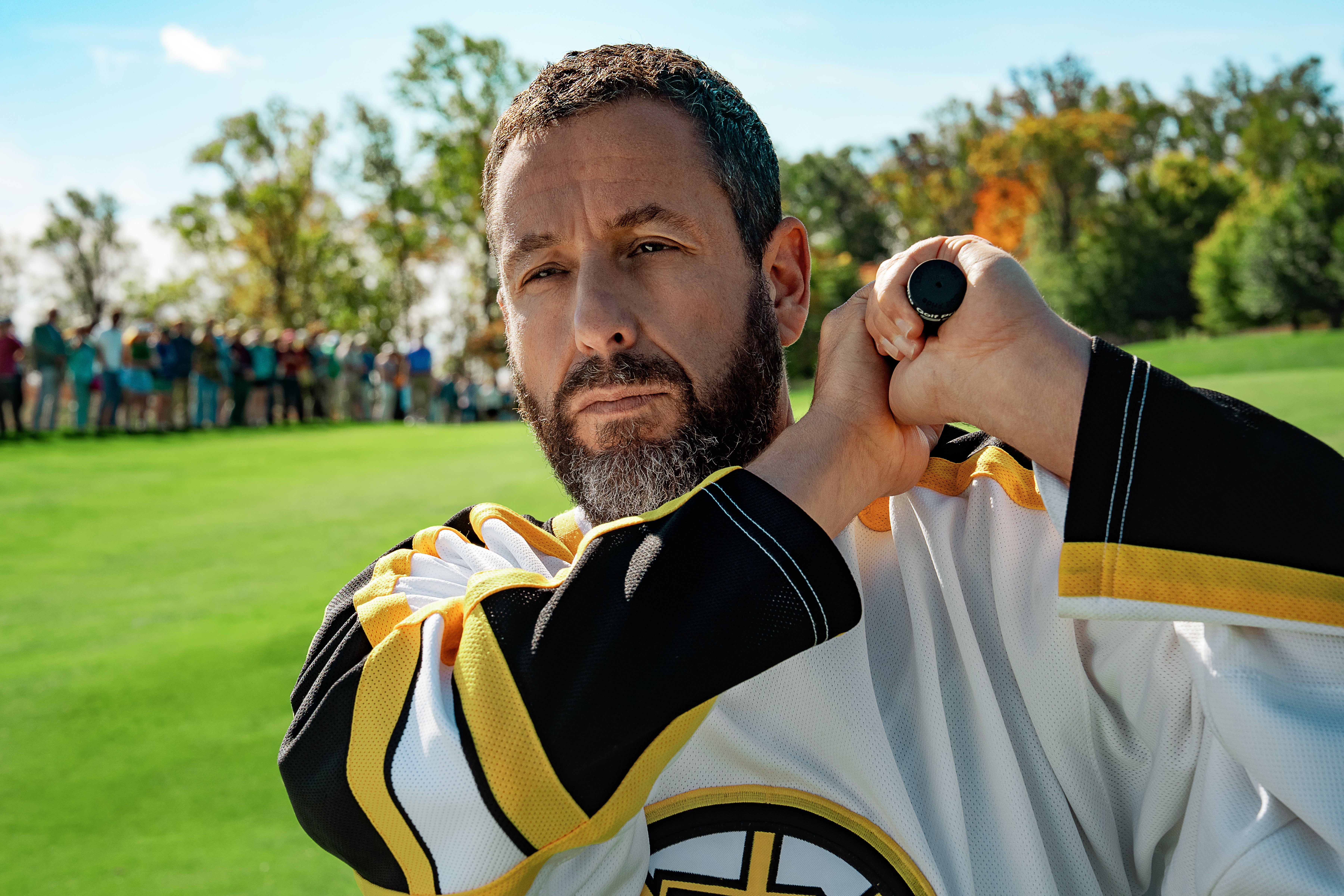 Tee time: Adam Sandler in 'Happy Gilmore 2'
