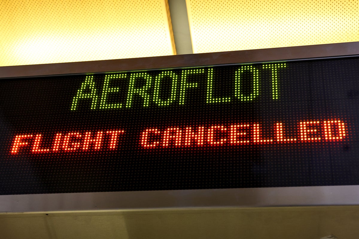 Moscow airport chaos after cyberattack hits dozens of flights