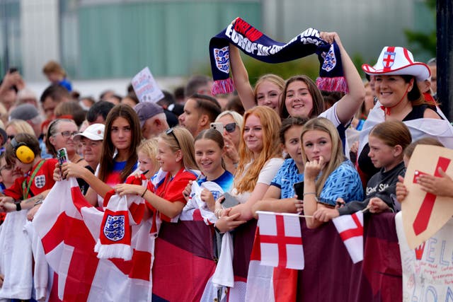 England triumphed in the final after a penalty shootout against Spain (Yui Mok/:PA)