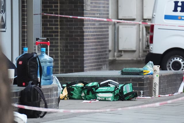 <p>Officers were called to a business premises on Long Lane, Southwark, around 1pm on Monday</p>