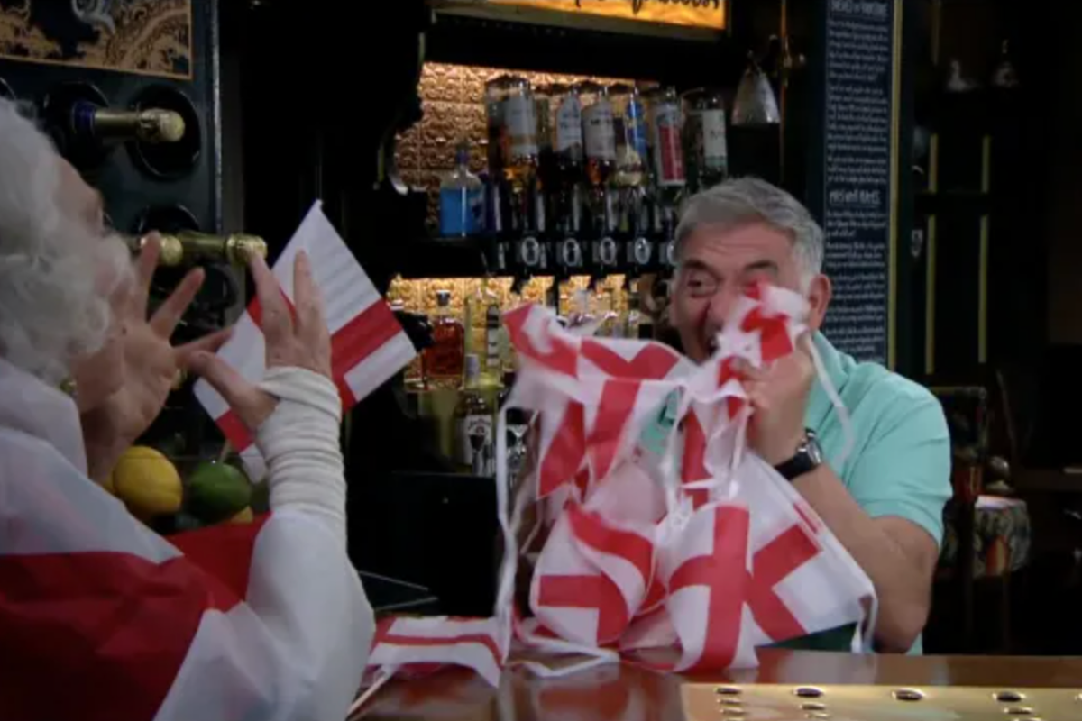 Emmerdale films last minute scene after England&rsquo;s Euros triumph