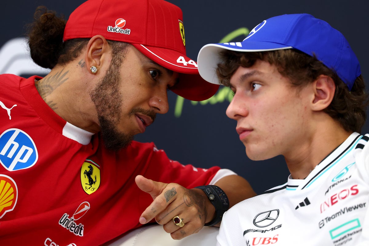 Kimi Antonelli reveals ‘really nice’ words of wisdom from Lewis Hamilton