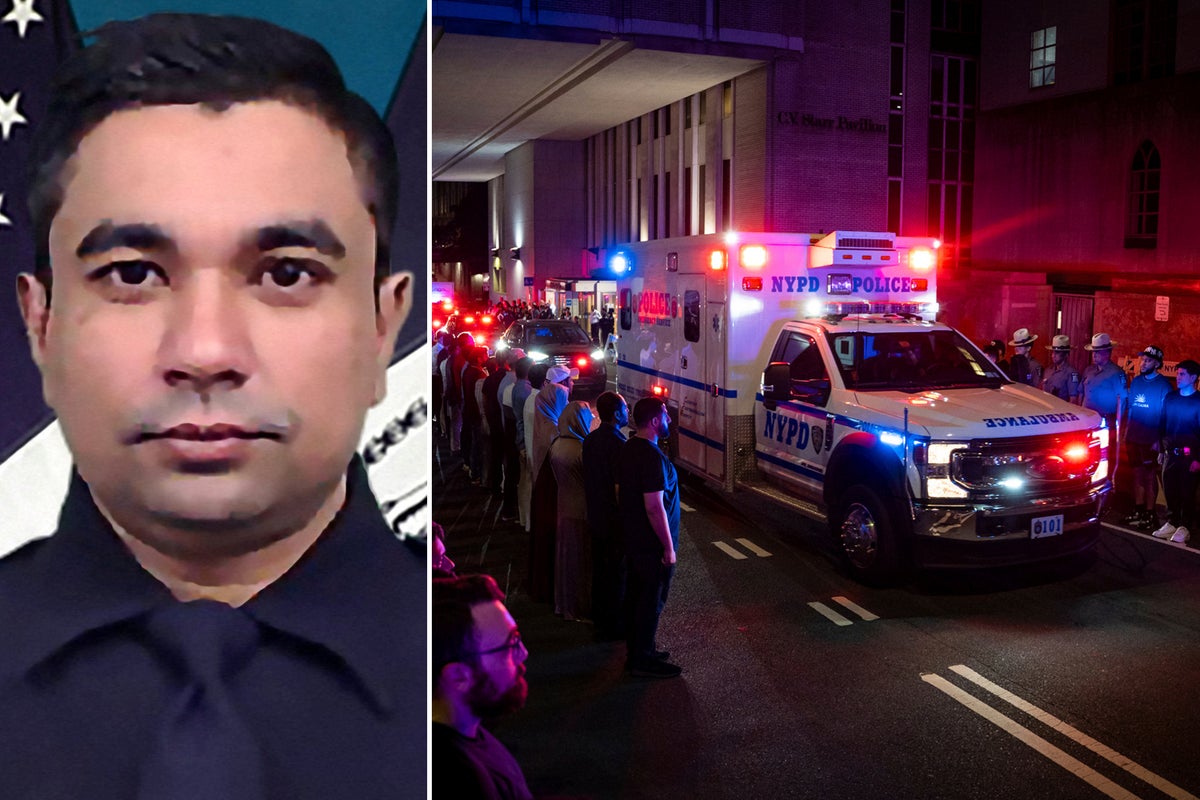 Father of cop slain in NYC shooting had stroke when he was told, according to report