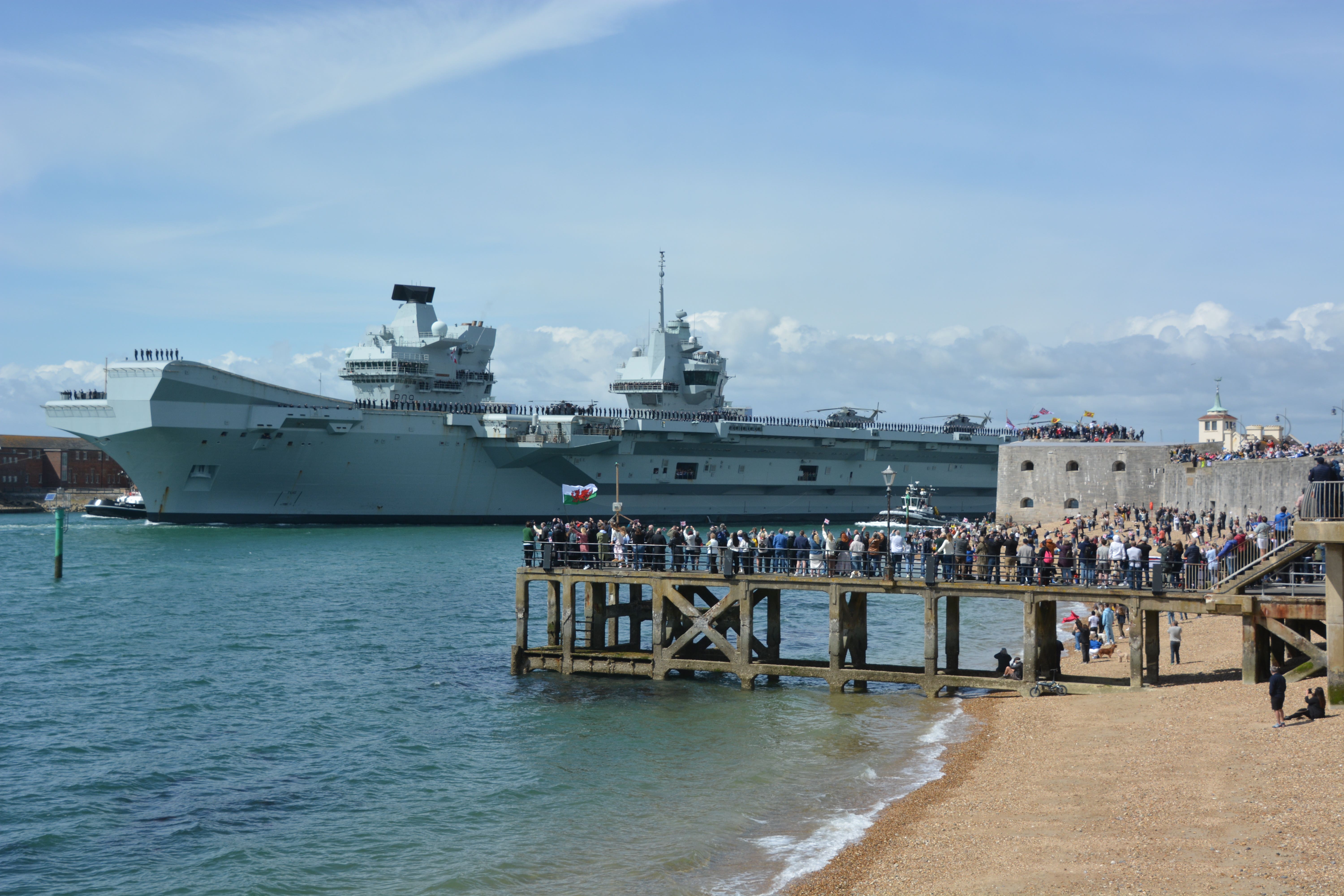 The flagship is on deployment (PA)