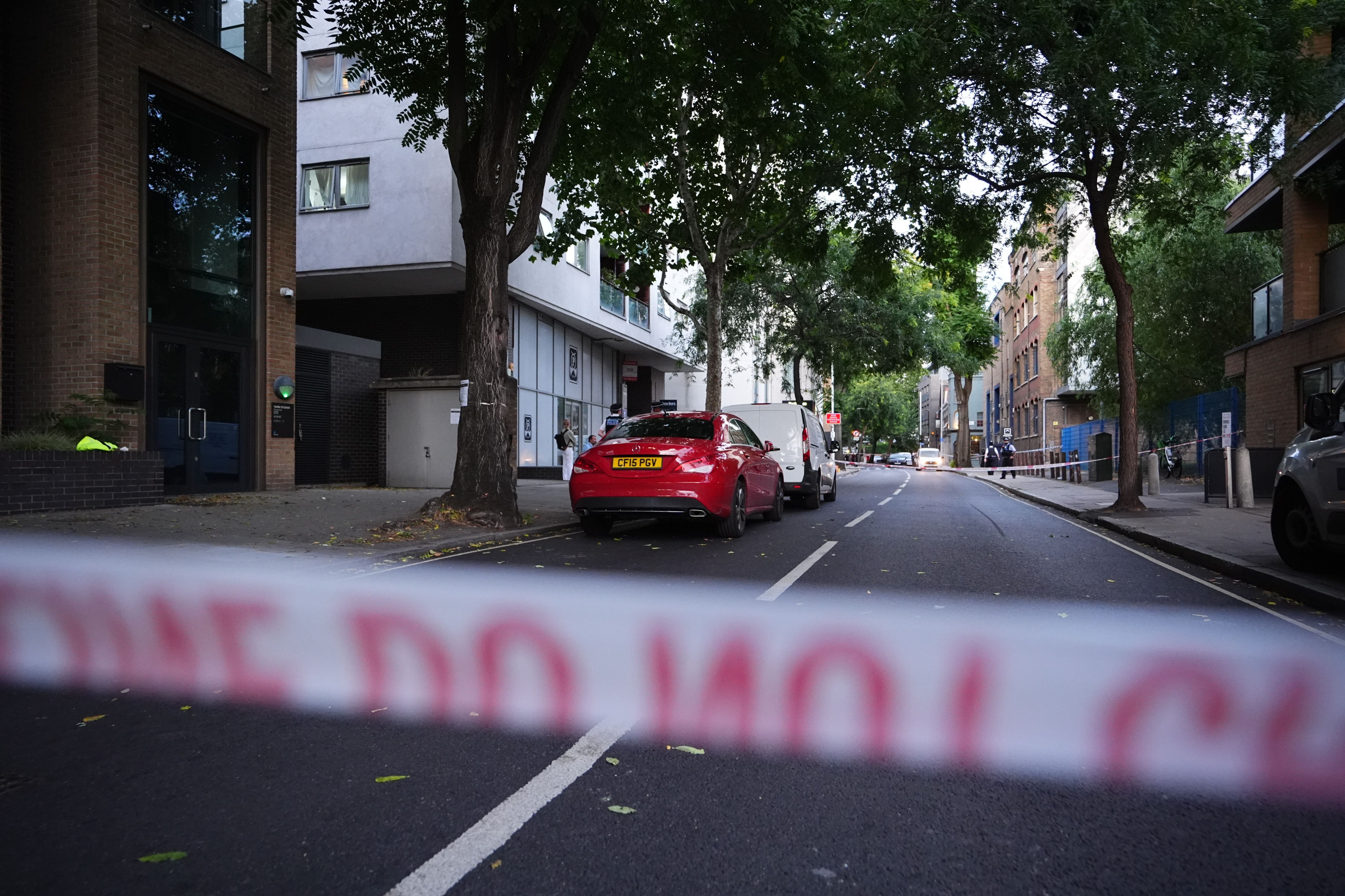 Four people were stabbed in Southwark on Monday (James Manning/PA)
