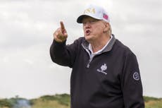 Donald Trump opens new golf course at Aberdeenshire resort