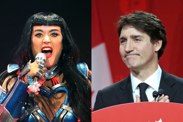 Katy Perry and Justin Trudeau have been spotted dining in Canada