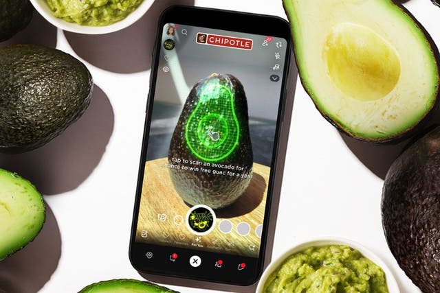<p>Fans must use the “AvoLotto Lens” on Chipotle’s official Snapchat and scan a real avocado for a chance to win free guac for a year</p>