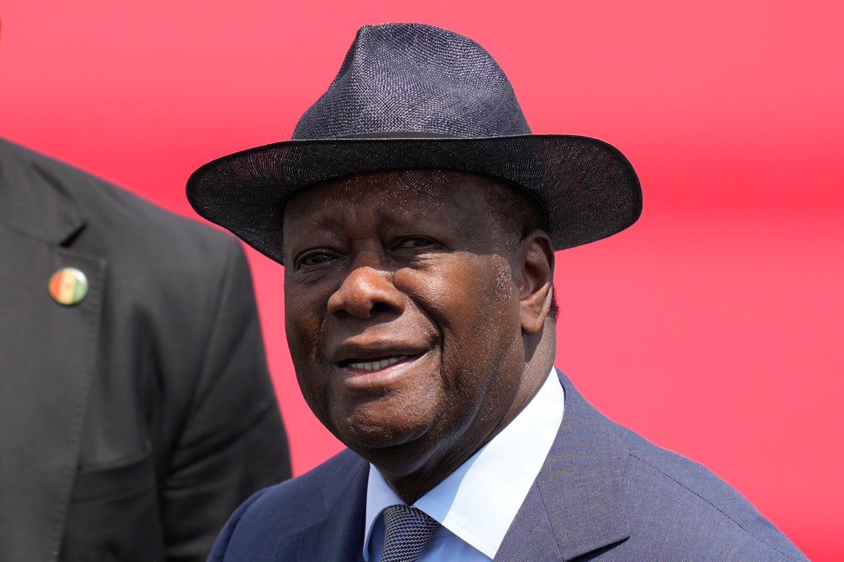 Ivory Coast's president announces bid for a fourth term after changing the constitution
