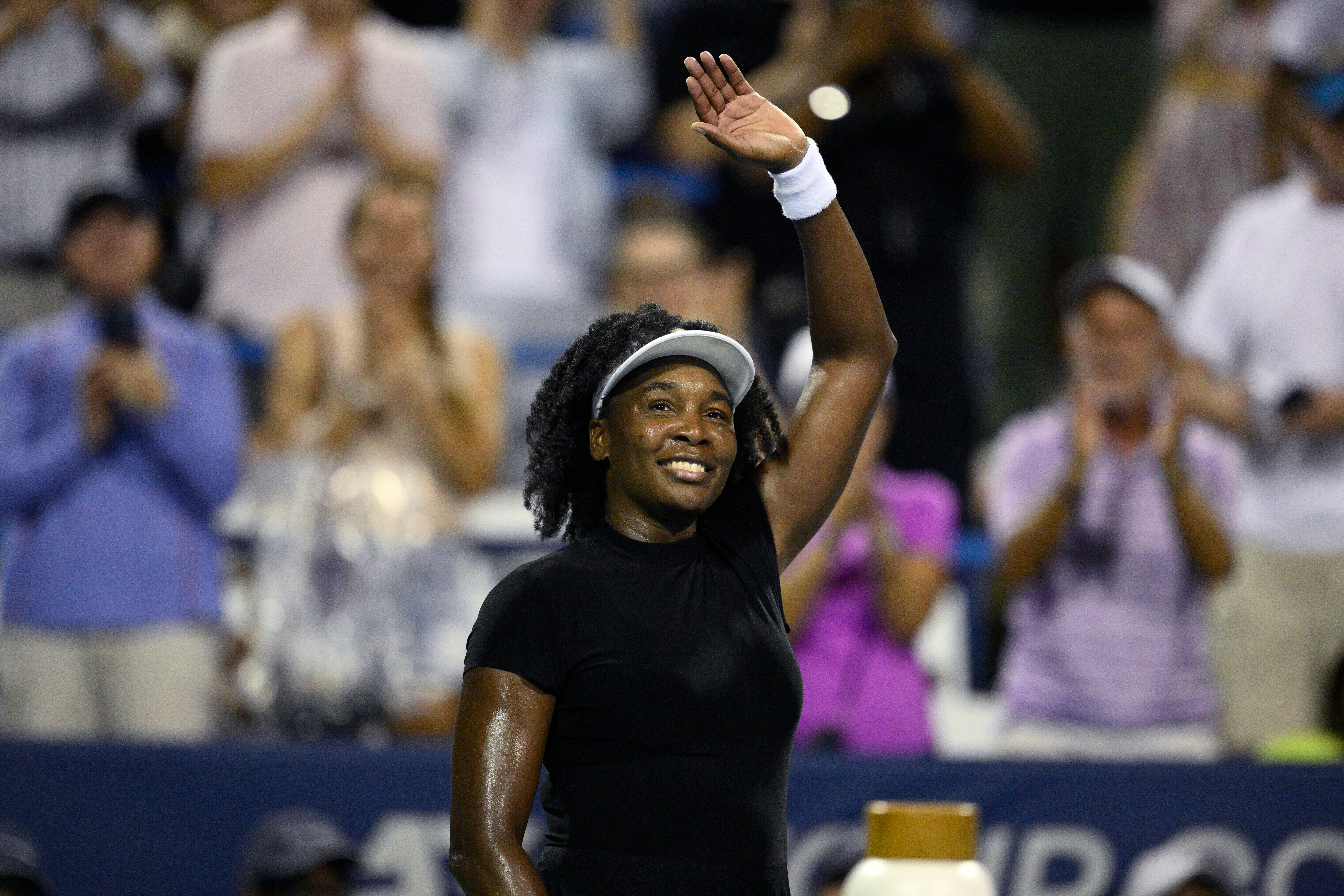 Venus Williams entrou no empate como um curinga