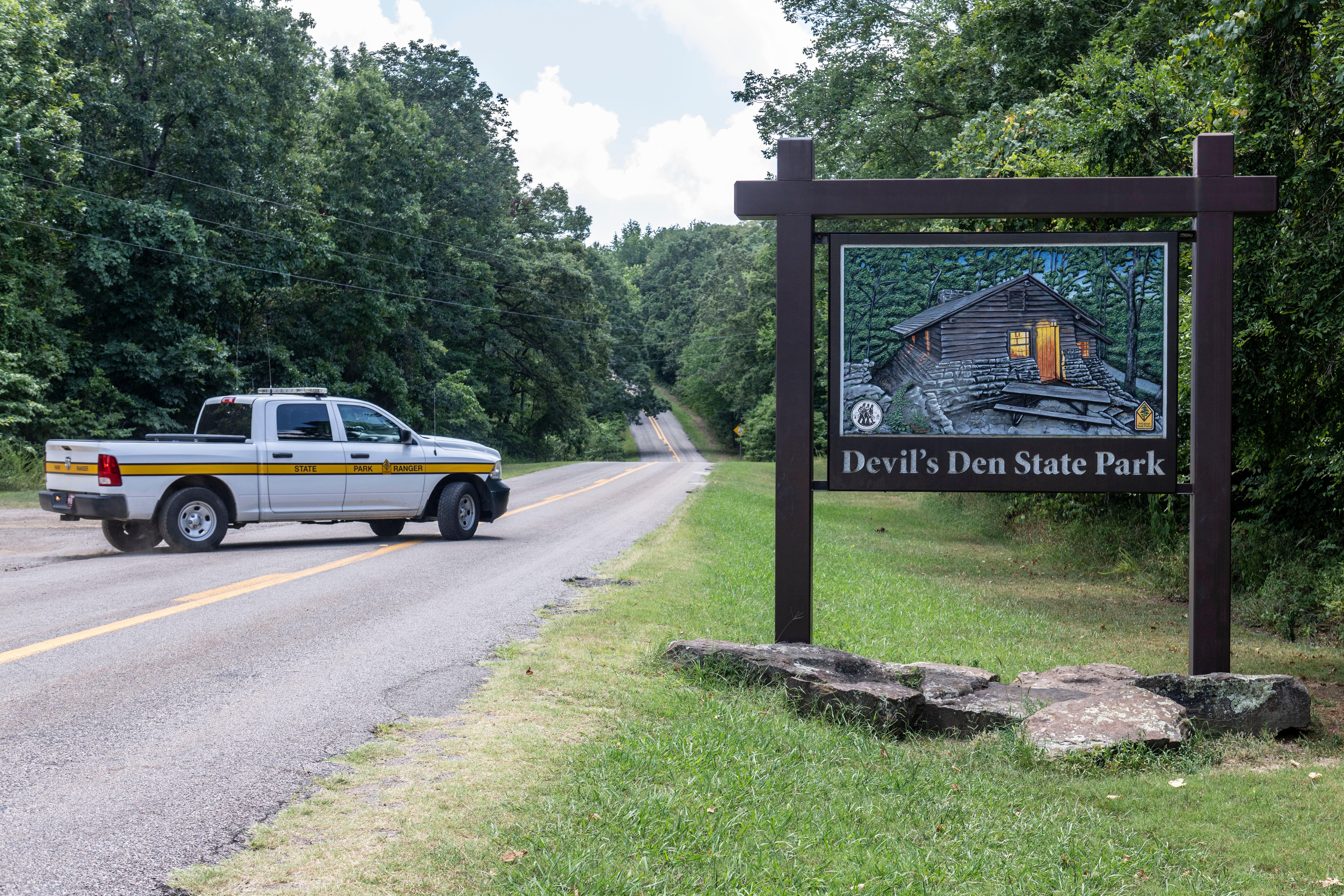 McGann has admitted to killing a couple who were hiking with their two young daughters at a state park in Arkansas, police say