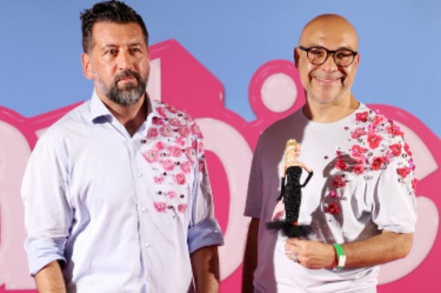 <p>Barbie designers Mario Paglino and Gianni Grossi were killed in a car crash Sunday with the doll brand writing in a tribute, 'Barbie is better because they loved the brand'</p>