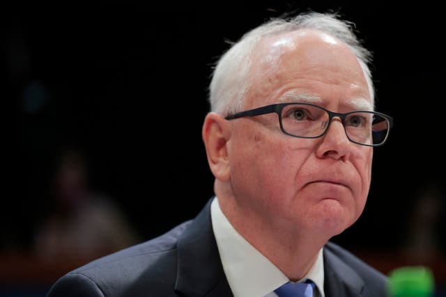 <p>Minnesota Governor Tim Walz called in the National Guard after a huge cyberattack prompted safety concerns in St. Paul</p>