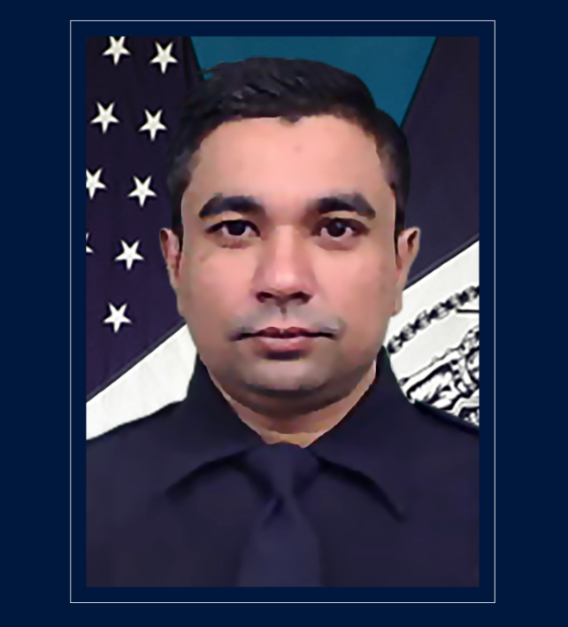 NYPD Officer Didarul Islam was killed in the shooting Monday