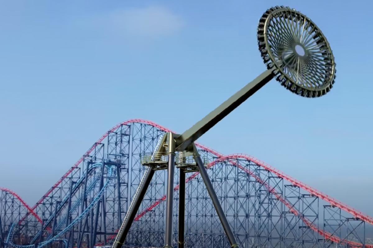 First-look at UK’s ‘tallest of its kind’ rollercoaster ride set to transform Blackpool Pleasure Beach
