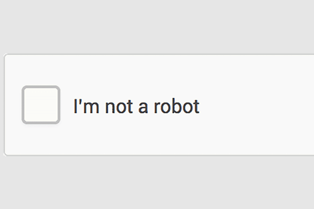 <p>El test “No soy un robot” es uno de los métodos más comunes para verificar que quien navega en un sitio web es realmente un ser humano</p>