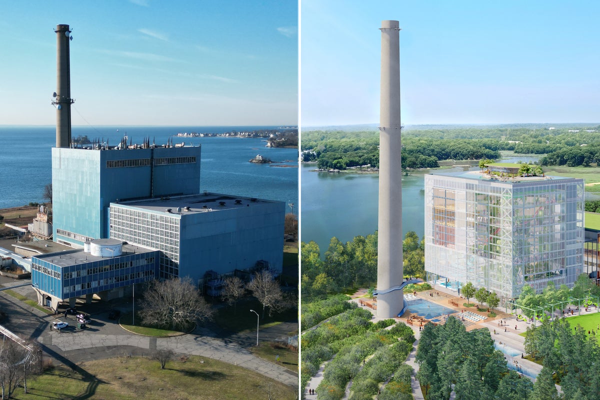 Abandoned power plant outside New York City to be transformed into huge family resort with water slides