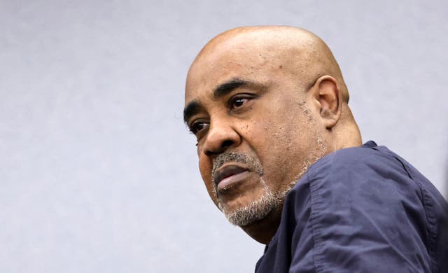 <p>Duane ‘Keffe D’ Davis appears in Clark County District Court for a trial readiness status check at the Regional Justice Center on June 17, 2025 in Las Vegas. (Steve Marcus/Las Vegas Sun)</p>