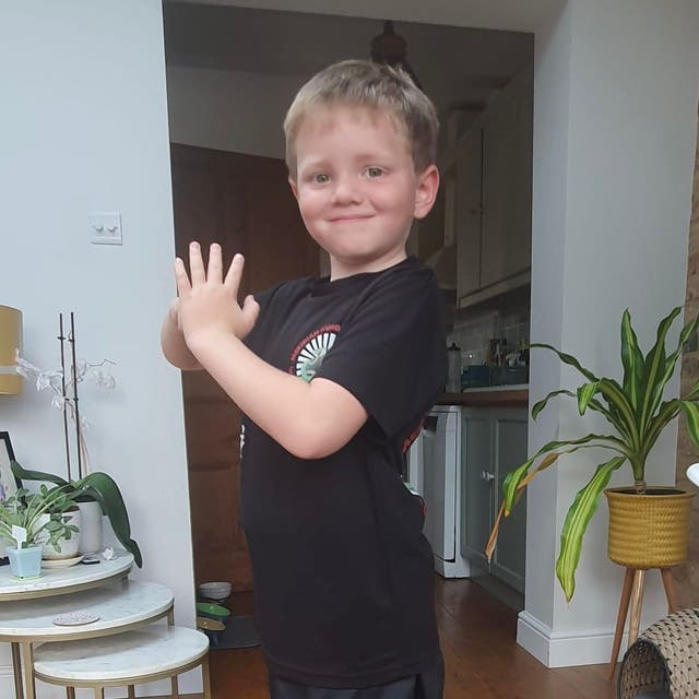 <p>Freddie has been learning the Chinese martial art Wing Chun</p>