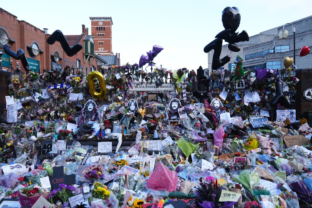 Watch in full: Ozzy Osbourne’s funeral takes place in Birmingham